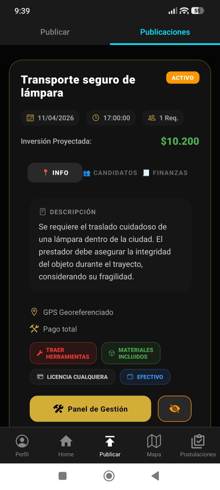 Historial de Ganancias Real